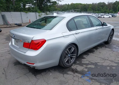 2012 BMW 750 Lxi from USA, damaged, VIN WBAKC8C5XCC437171
